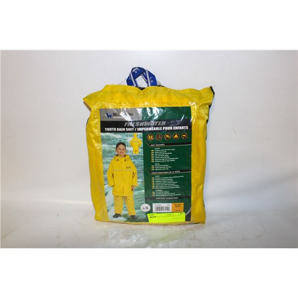 FULL YOUTH RAIN SUIT (12/14)