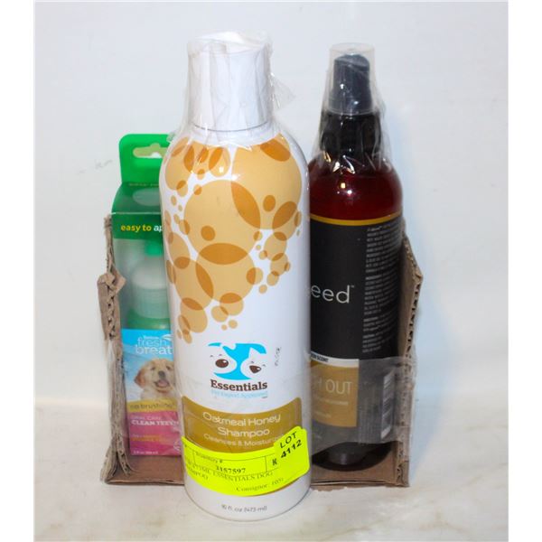 NEW 473ML ESSENTIALS DOG SHAMPOO