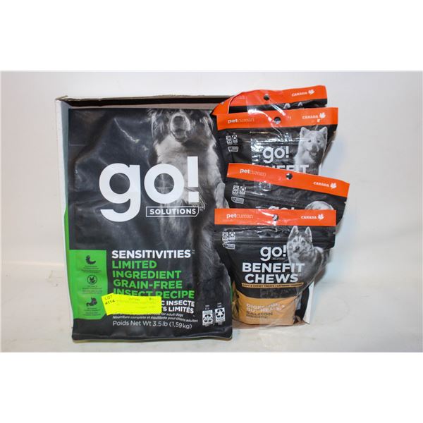 3.5LB GO! SOLUTIONS ADULT DOG FOOD