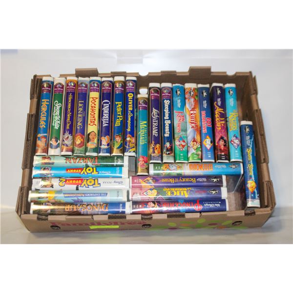 26 DISNEY VHS