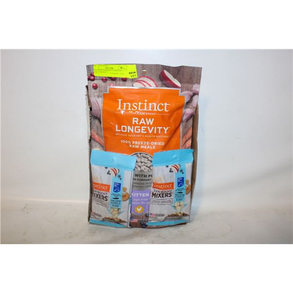 354G  RAW LONGEVITY KITTEN FOOD CHICKEN