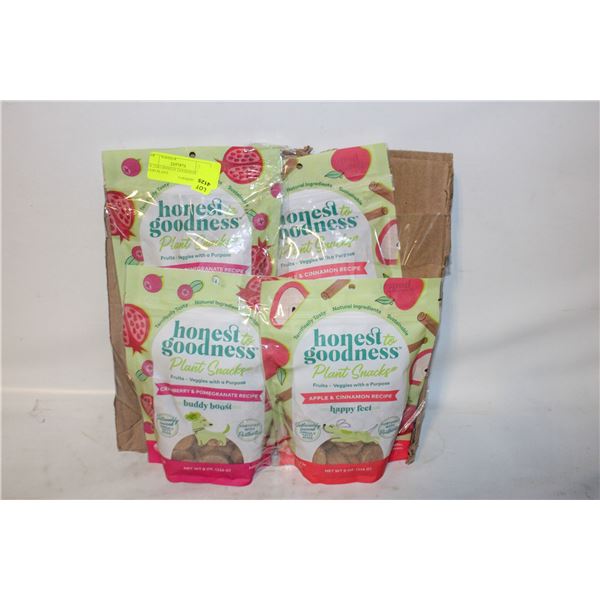 4 X 226G HONEST GOODNESS DOG FOOD PLANT