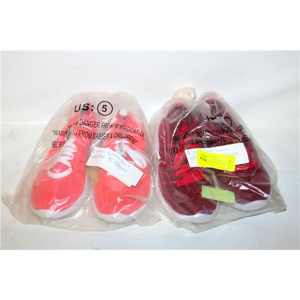 2 NEW WOMENS SNEAKERS US SIZE 5 SHOES