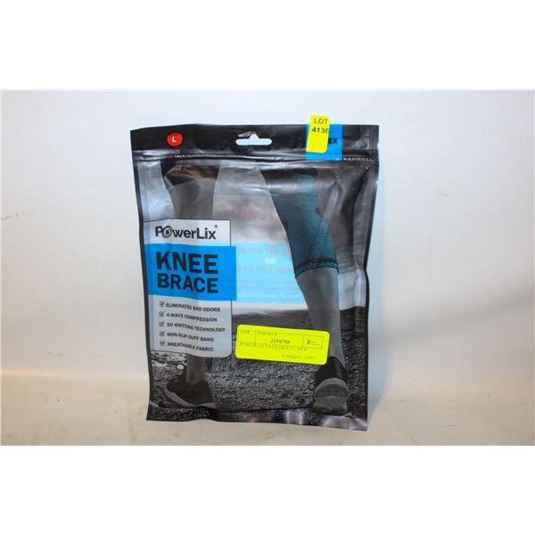 POWERLIX KNEE BRACE. NEW SZ L