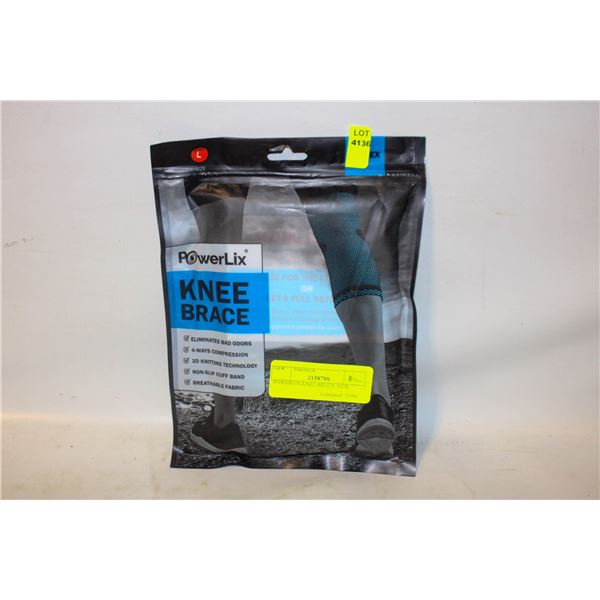 POWERLIX KNEE BRACE. NEW SZ L