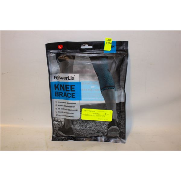 POWERLIX KNEE BRACE. NEW SZ L
