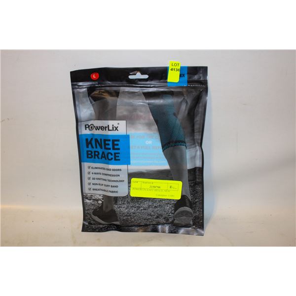 POWERLIX KNEE BRACE. NEW SZ L