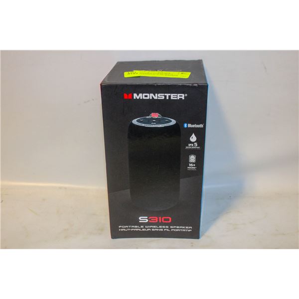 MONSTER S310 QUALITY BLUETOOTH 16 HR SPEAKER