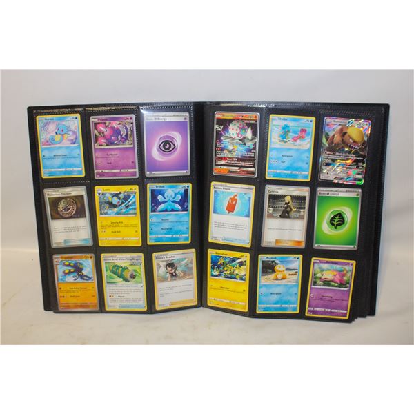 BINDER WITH 140 POKEMON CARDS