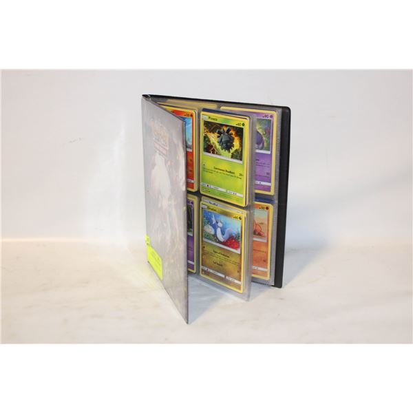 POKEMON BOOK WITH 80 POKEMON CARDS