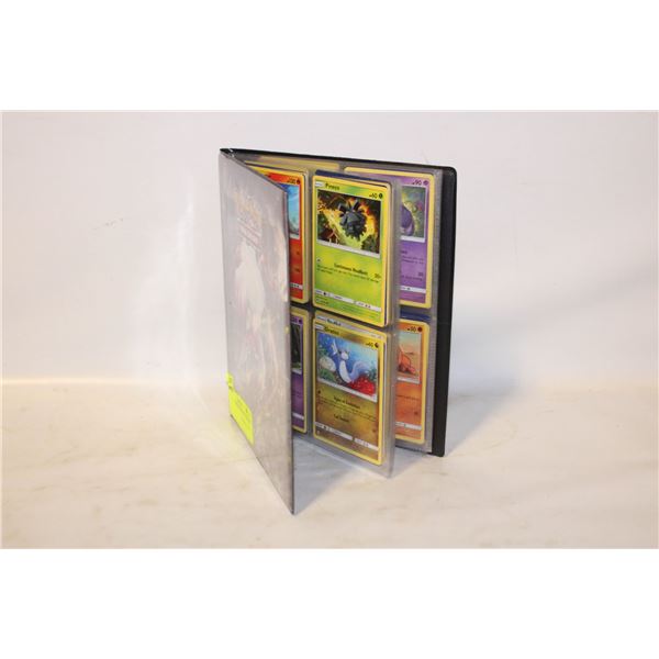 POKEMON BOOK WITH 80 POKEMON CARDS