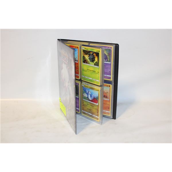 POKEMON BOOK WITH 80 POKEMON CARDS