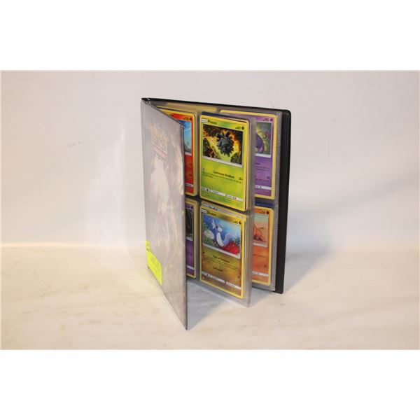 POKEMON BOOK WITH 80 POKEMON CARDS
