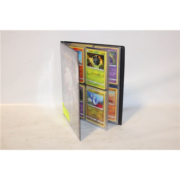 POKEMON BOOK WITH 80 POKEMON CARDS