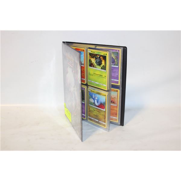 POKEMON BOOK WITH 80 POKEMON CARDS