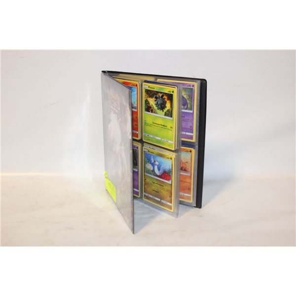 POKEMON BOOK WITH 80 POKEMON CARDS