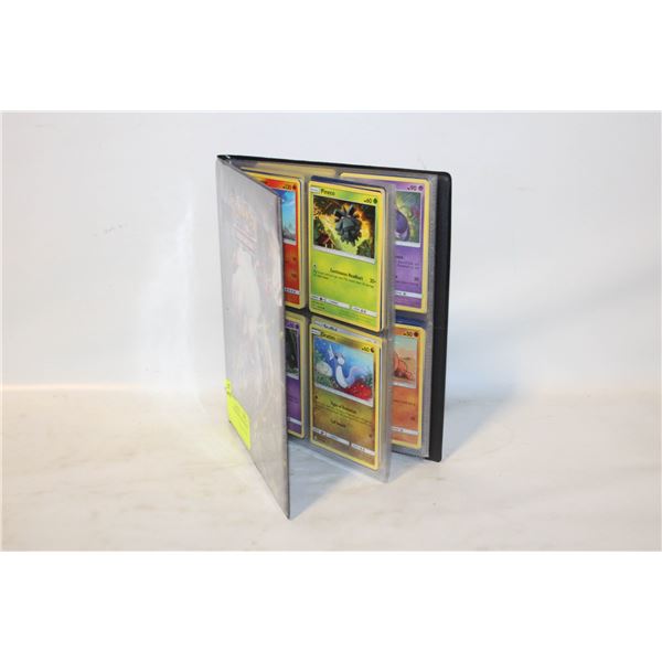 POKEMON BOOK WITH 80 POKEMON CARDS