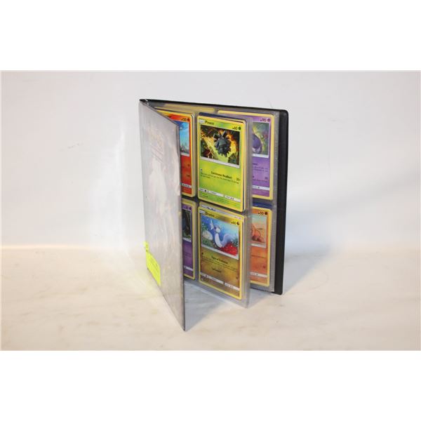 POKEMON BOOK WITH 80 POKEMON CARDS