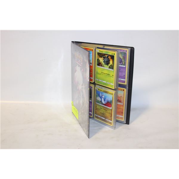 POKEMON BOOK WITH 80 POKEMON CARDS