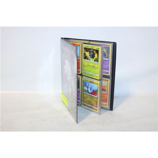 POKEMON BOOK WITH 80 POKEMON CARDS