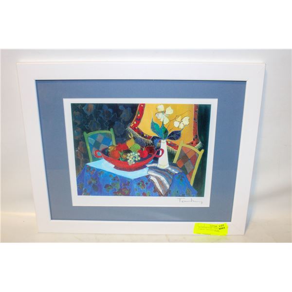 SIGNED PICTURE - ITZCHAK TARKAY "TO COLD AT HOME"