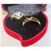 Image 1 : NEW 2PCS/SET RING SET SZ8