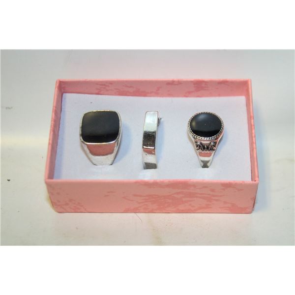 NEW 3PCS/SET RING SET SZ9