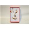 Image 1 : NEW NECKLACE AND RING WITH EARRINGS