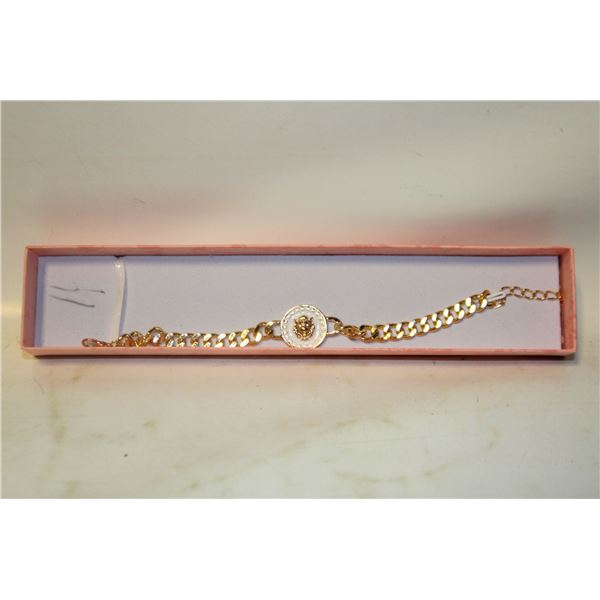 NEW REPLICA VERSACE GOLD TONED BRACELET
