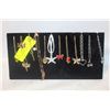 Image 1 : NEW JEWELRY DISPLAY STAND WITH NEW 12 NECKLACES