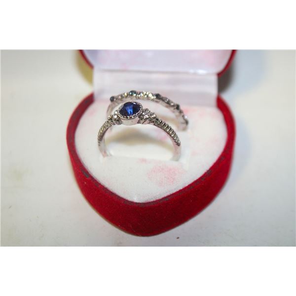 NEW 2PCS/SET RING SET SZ8