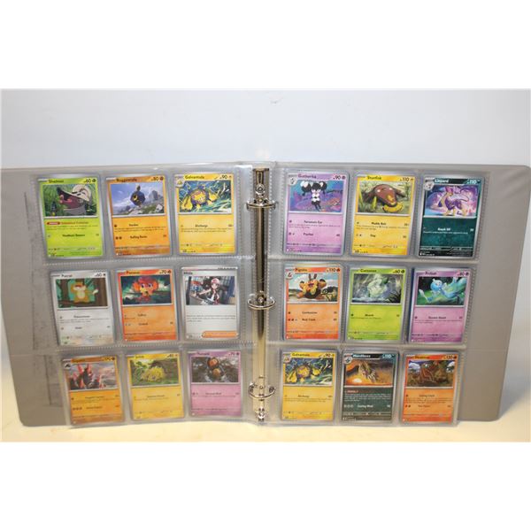 BINDER POKEMON COLLECTOR CARDS
