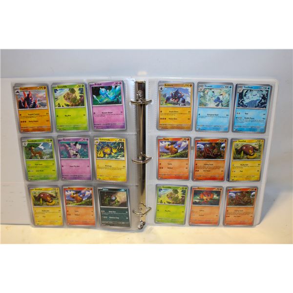 BINDER POKEMON COLLECTOR CARDS