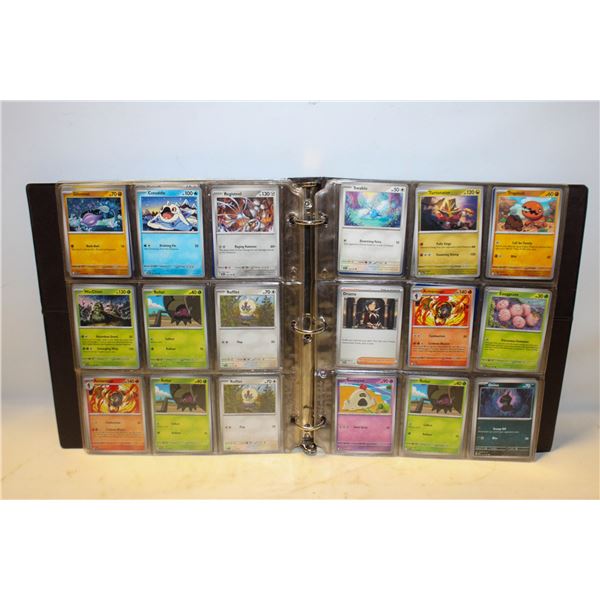 BINDER POKEMON COLLECTOR CARDS