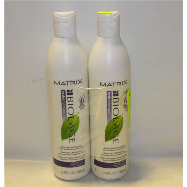 2 MATRIX BIOLAGE DETANGLING SOLUCTION 500 ML