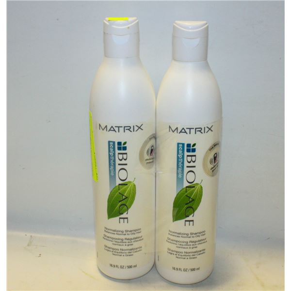 2 MATRIX BIOLAGE SHAMPOO FOR NORMAL TO OILY HAIR