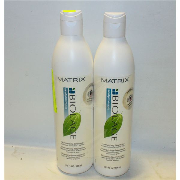 2 MATRIX BIOLAGE SHAMPOO FOR NORMAL TO OILY HAIR