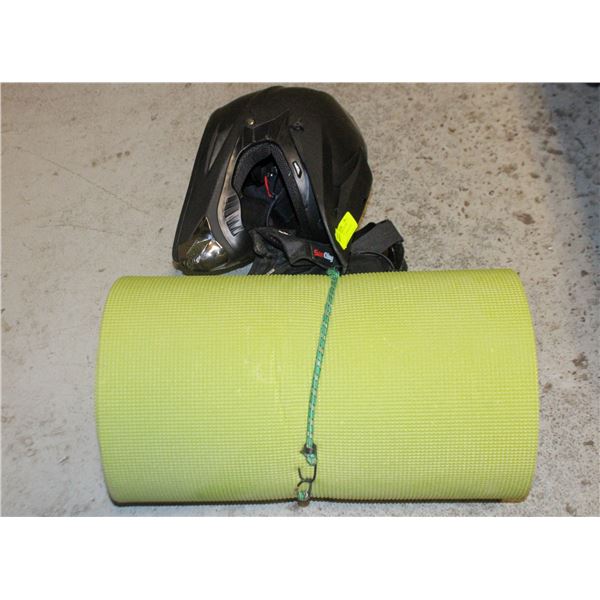 CHILDS MED HELMET, GLOVES, GOGGLE, AND