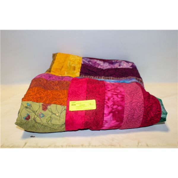 4FT PATCHWORK QUILT BLANKET-ESTATE