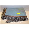 Image 1 : BLUEBIRD 4FT TAPESTRY BLANKET-ESTATE
