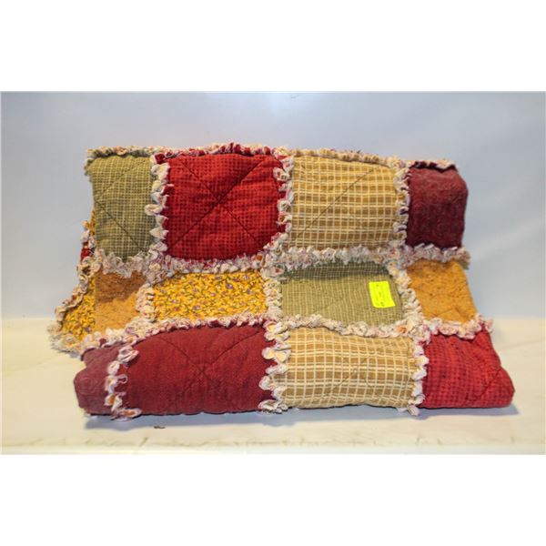 5FT CAT THEMED PATCHWORK QUILT-ESTATE