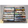 Image 1 : DVDS ASSORTED APPROXIMATELY 34 IN BOX