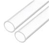 Image 1 : NEW 2PCS REBOWER 18" CLEAR PLASTIC RIGID PIPE