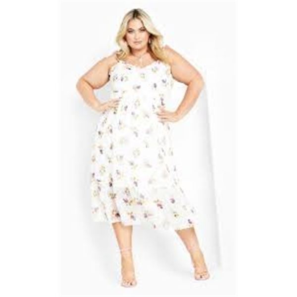 NEW CITY CHIC WOMENS APPAREL PLUS SIZED DRESS IVOR