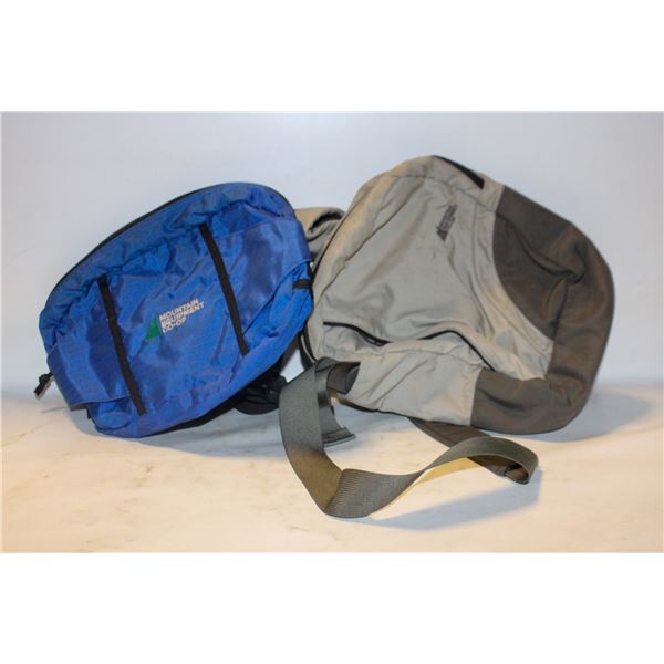 LARGE MOUNTAIN EQUIPMENT WAIST BAG & SHOULDER BAG