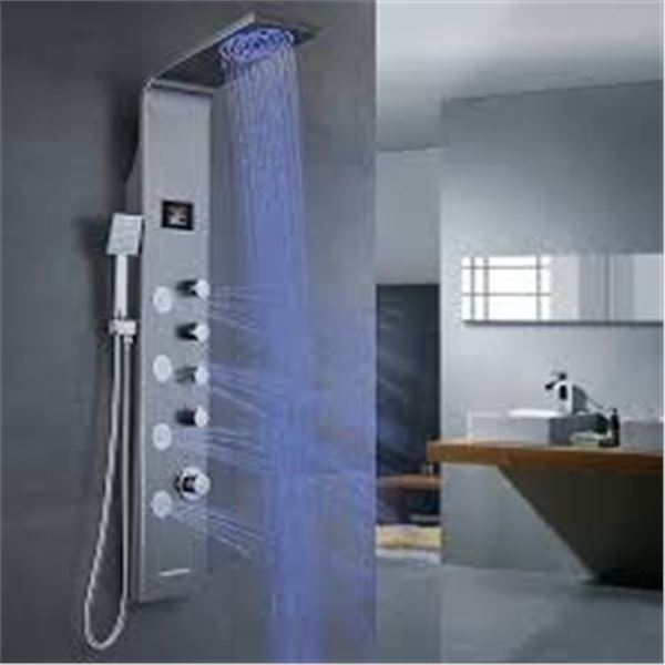 NEW ROVATE MODERN LED SHOWER PANEL TOWER