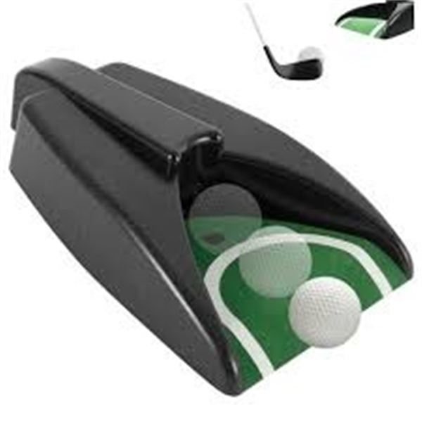 NEW GOLF BALL RETURN PUTTING MACHINE