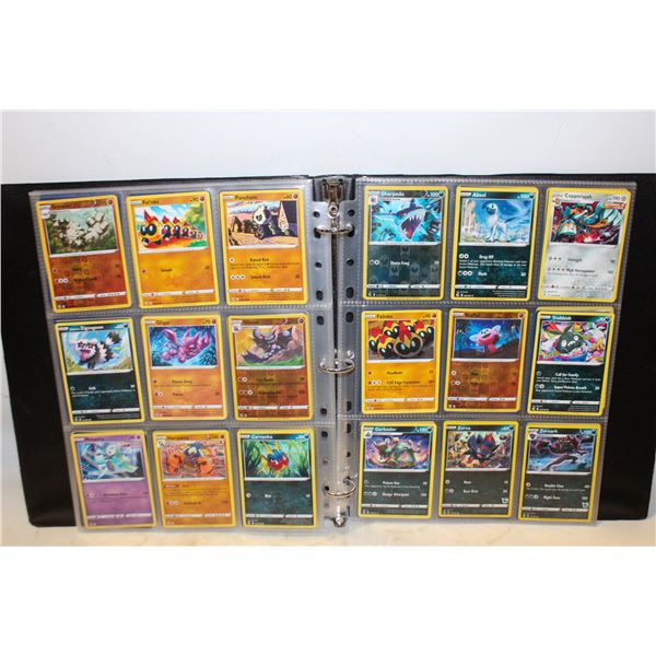 BINDER WITH 100 POKEMON CARDS