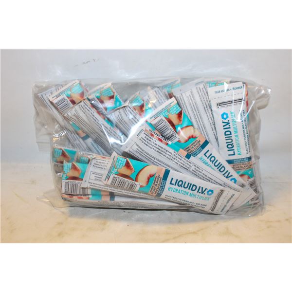 BAG OF LIQUID IV HYDRATION ELECTROLYTE DRINK MIX