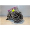 Image 1 : 2 LARGE BAGS METAL BINDER CLIPS